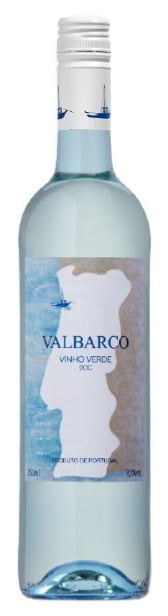 VINHO PORTUGUES BRANCO VALBARCO VERDE 750ML