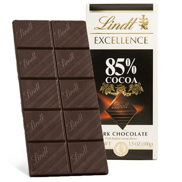 Chocolate Lindt Excellence 85 Cocoa Dark 100g